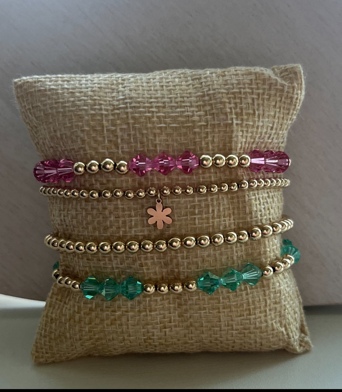 Birthstone Beaded Bracelet