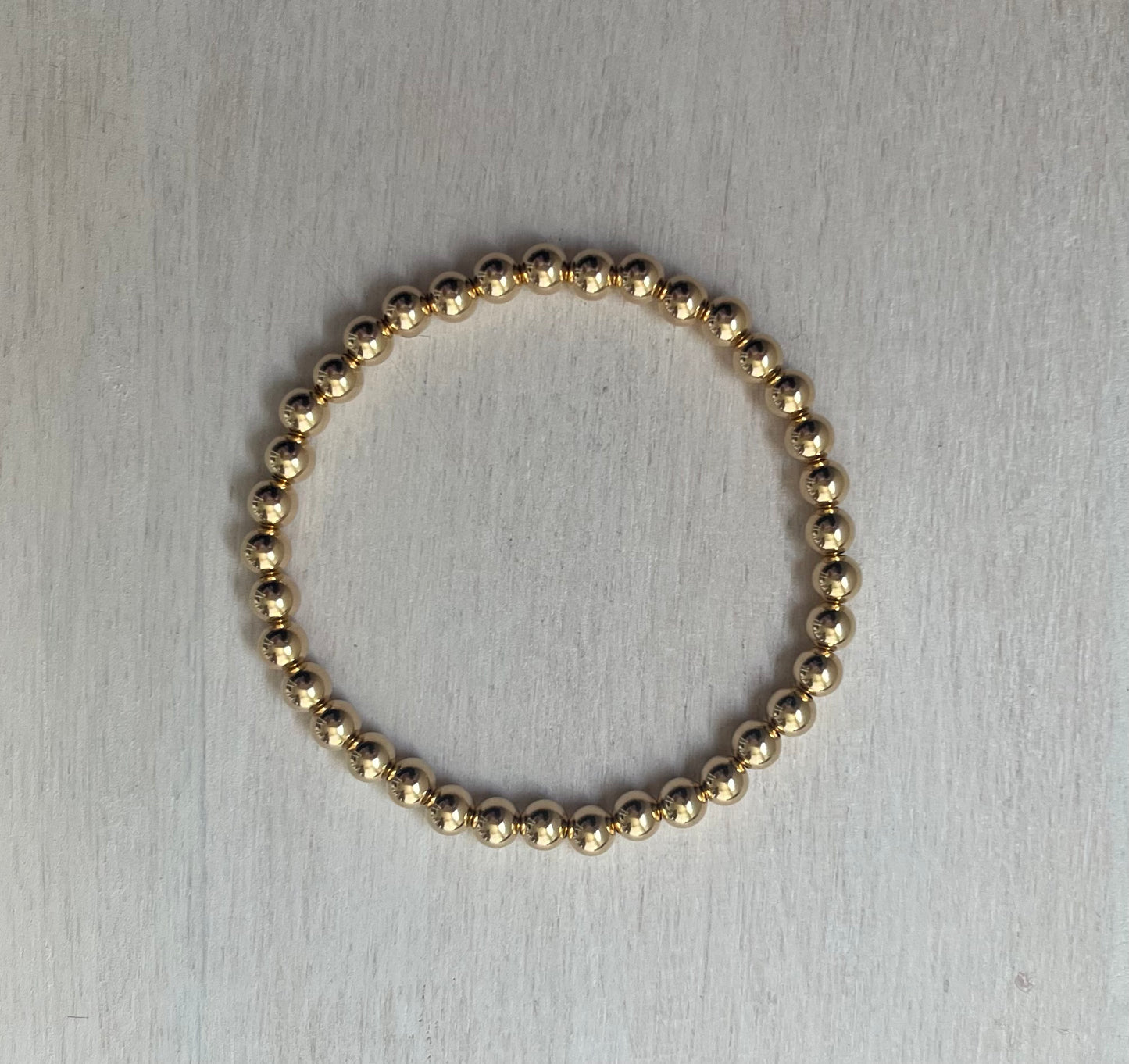 Gold Filled Beaded Bracelet